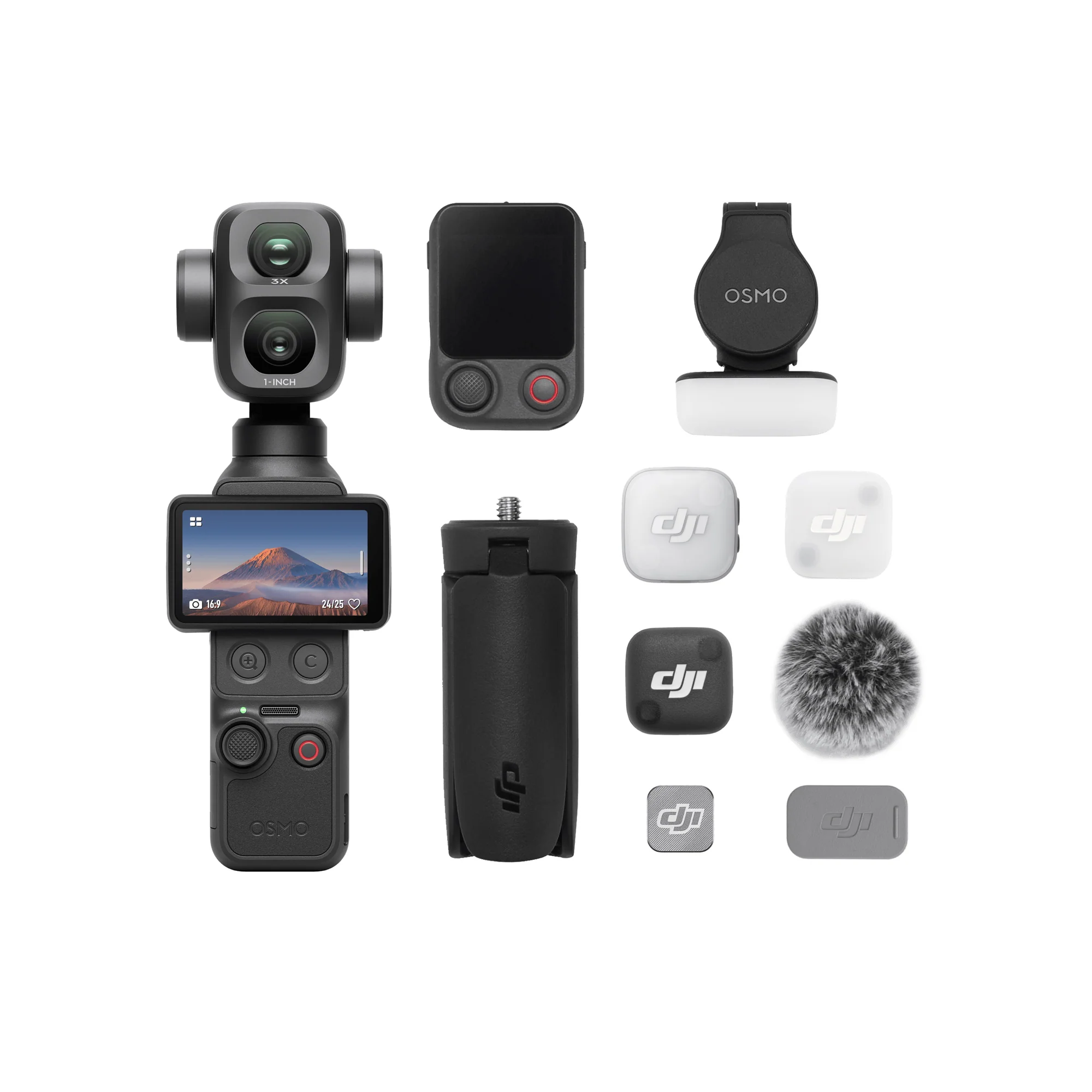 DJI Osmo Pocket 4P Handheld Gimbal Camera (Vlog Combo)